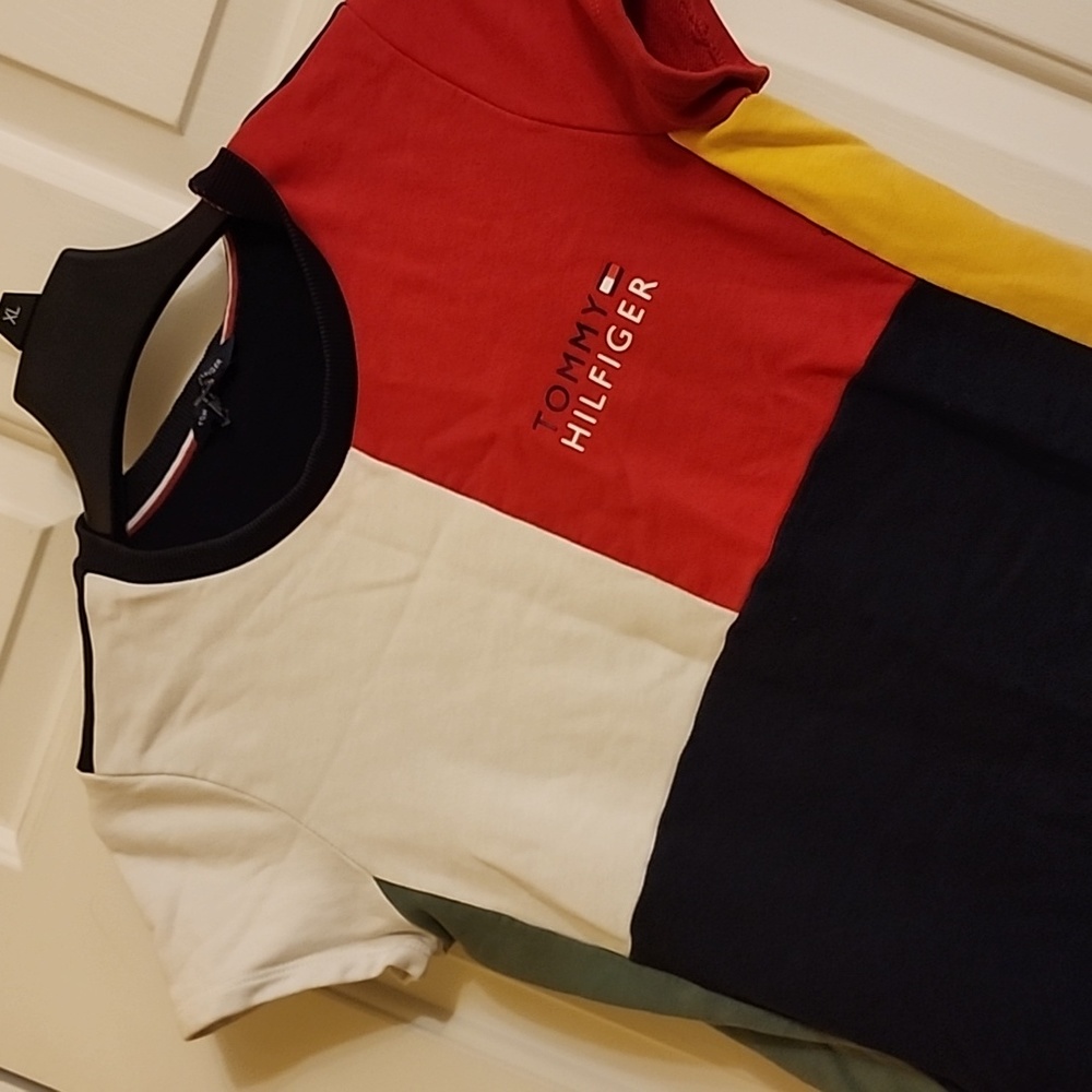 Tommy Hilfiger Color Block T-shirt Dress
